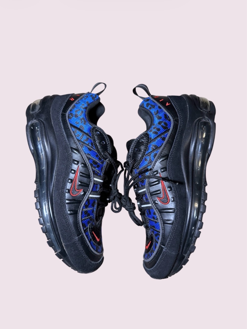 Nike Air Max 98 Premium Leopard Pack Women's Size 8 BV1978-001